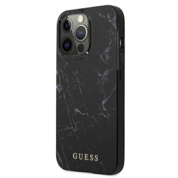 ETUI GUESS MARBLE IPHONE  13 Pro Max (czarny)