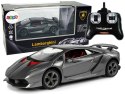 AUTO SPORTOWE STEROWANE RC LAMBORGHINI SREBRNE