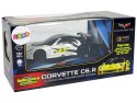 AUTO SPORTOWE STEROWANE RC CORVETTE 2.4G BIAŁE