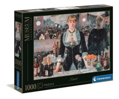 PUZZLE 1000 ELEM. MUSEUM MANET A BAR AT THE FOLIES-BERGERJATTE