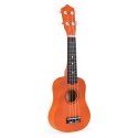 GITARA DREWNIANA UKULELE 4 STRUNY DLA DZIECI ECOTOYS