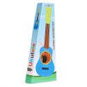 GITARA DREWNIANA UKULELE 4 STRUNY DLA DZIECI ECOTOYS