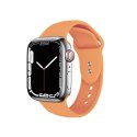 PASEK DO APPLE WATCH 42/44/45 POMARAŃCZOWY CRONG