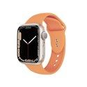 PASEK DO APPLE WATCH 42/44/45 POMARAŃCZOWY CRONG