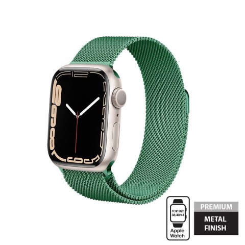 PASEK STALOWY DO APPLE WATCH 38/40/41 ZIELONY