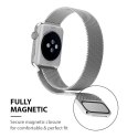 PASEK STALOWY DO APPLE WATCH 38/40/41 ZIELONY