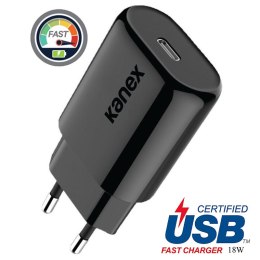 Kanex GoPower - Ładowarka sieciowa USB-C (Power Delivery) 18 W (Black)