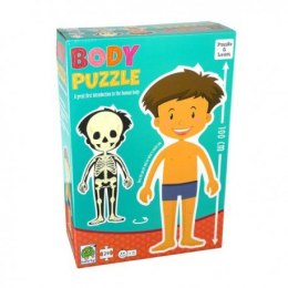 Gigantyczne puzzle, moje ciało, chłopiec, 26 el.