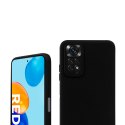 ETUI XIAOMI REDMI NOTE 11 CRONG COLOR COVER CZARNE