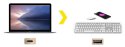 PRZEJŚCIÓWKA Z USB-C NA USB 3.0 TYP A 21cm MacBook