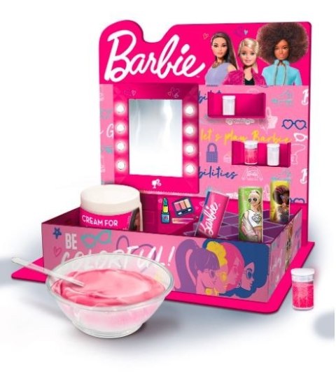 POMADKA ZMIENIAJĄCA KOLOR BARBIE ZESTAW DIY