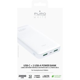 Powerbank dla smartfonów 20000 mAh, 2xUSB-A USB-C