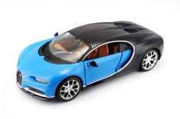 MODEL KOMPOZYTOWY AUTO SAMOCHÓD DO SKŁADANIA Bugatti Chiron niebieski