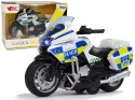 MOTOCYKL POLICJA 1:14 NAPĘD PULL-BACK Z DŹWIĘKIEM