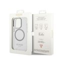 Guess Metal Outline MagSafe - Etui iPhone 14 Pro (przezroczysty)