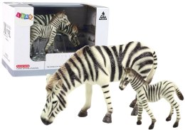 ZESTAW FIGURKI 2 SZT ZEBRA Z MŁODYM ZEBRY