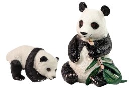 ZESTAW FIGURKI 2 SZT PANDA WIELKA Z MŁODYM