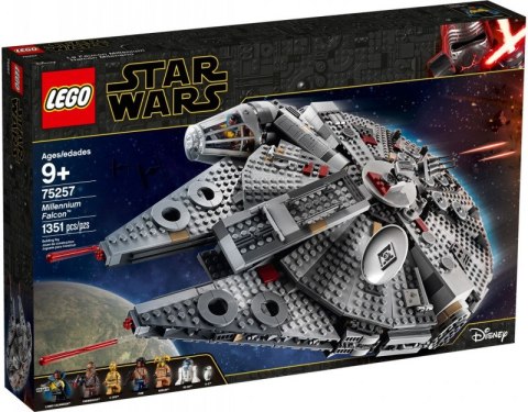 LEGO KLOCKI STAR WARS 75257 SOKÓŁ MILLENNIUM