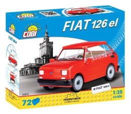 KLOCKI KONSTRUKCYJNE CADA AUTO FIAT 126P MALUCH