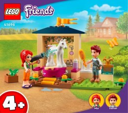 LEGO FRIENDS KLOCKI KĄPIEL DLA KUCYKÓW W STAJNI