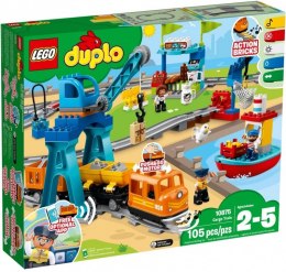 KLOCKI LEGO DUPLO 10875 POCIĄG TOWAROWY