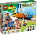 KLOCKI LEGO DUPLO 10875 POCIĄG TOWAROWY