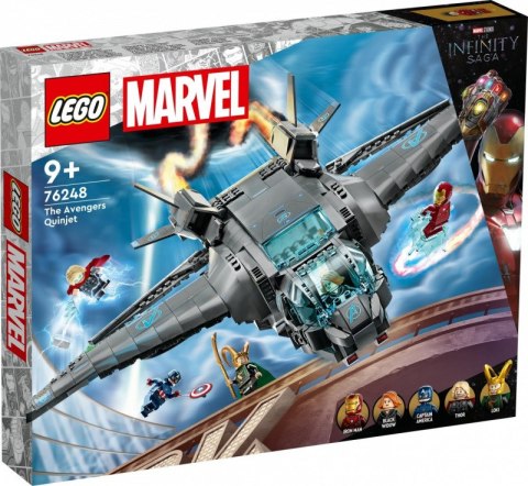 LEGO KLOCKI SUPER HEROES 76248 QUINJET AVENGERSÓW