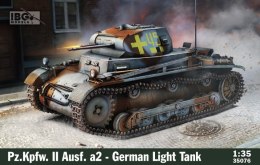 Model plastikowy Pz.Kpfw II Ausf. a2 niemiecki czołg lekki 1/35