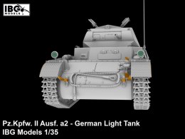 Model plastikowy Pz.Kpfw II Ausf. a2 niemiecki czołg lekki 1/35