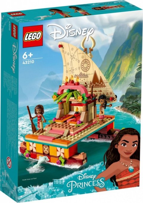 LEGO KLOCKI DISNEY PRINCESS 43210 KATAMARAN VAIANY