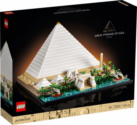 LEGO KLOCKI ARCHITECTURE 21058 PIRAMIDA CHEOPSA