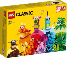 LEGO KLOCKI CLASSIC 11017 KREATYWNE POTWORY