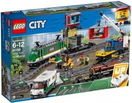 KLOCKI LEGO CITY 60198 POCIĄG TOWAROWY