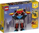 LEGO KLOCKI CREATOR 31124 SUPER ROBOT