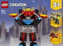 LEGO KLOCKI CREATOR 31124 SUPER ROBOT