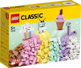KLOCKI LEGO CLASSIC 11028 KREATYWNA ZABAWA PASTELOWYMI