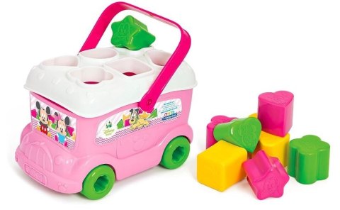 SORTER Z KLOCKAMI DLA MALUCHÓW AUTKO AUTOBUS BABY MYSZKA MINNIE MICKEY