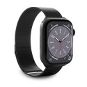 PASEK STALOWY APPLE WATCH 38/40/41 MM CZARNY