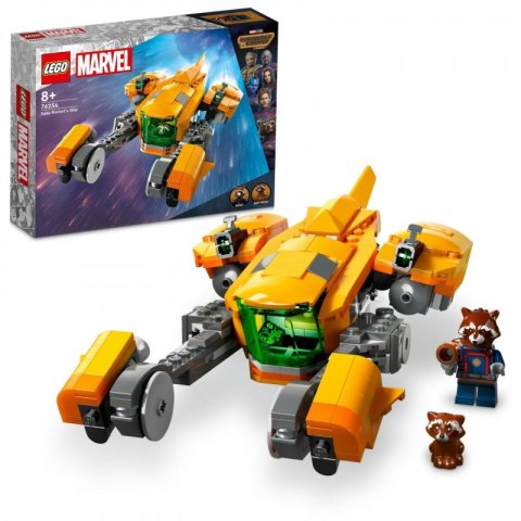 KLOCKI LEGO SUPER HEROES 76254 STATEK KOSMICZNY MAŁEGO ROCKETA