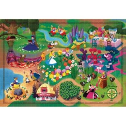 Puzzle 1000 elementów Compact Disney Maps Alice