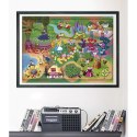 Puzzle 1000 elementów Compact Disney Maps Alice