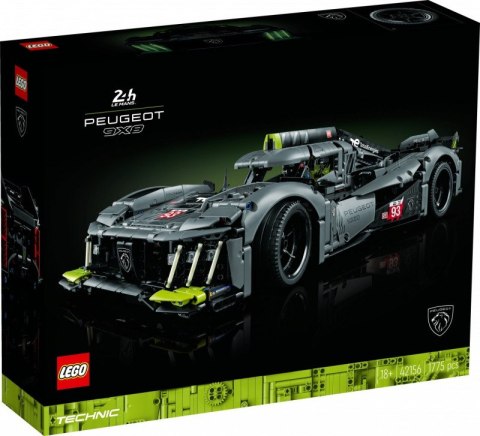 KLOCKI LEGO TECHNIC 42156 PEUGEOT 9X8 24H LE MANS HYBRID HYPERCAR