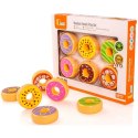 ZESTAW DREWNIANE PACZKI DONUTY VIGA TOYS