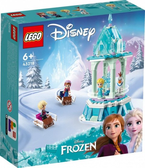 KLOCKI LEGO DISNEY PRINCESS KRAINA LODU 43218 MAGICZNA KARUZELA ANNY