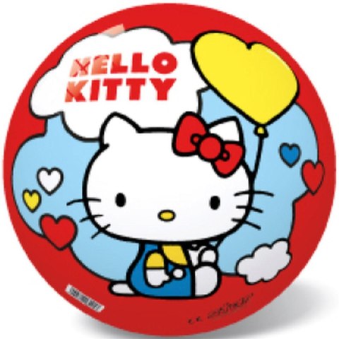 PIŁKA GUMOWA 23 CM LICENCJA HELLO KITTY