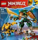 KLOCKI LEGO NINJAGO 71794 DRUŻYNA MECHÓW NINJA LLOYDA I ARINA