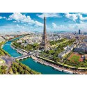 Puzzle 500 elementów UFT Widok miasta Paryż, Francja