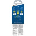 ŁADOWARKA SIECIOWA MULTIPLUG EU / UK / US GAN