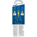 ŁADOWARKA SIECIOWA MULTIPLUG EU UK US GAN 90W