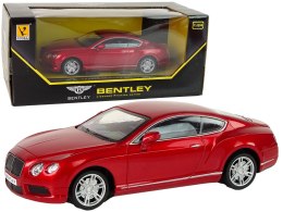 SAMOCHODZIK CZERWONY BENTLEY 1:24 NAPĘD FRYKCYJNY